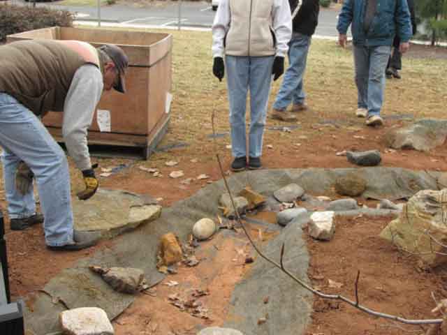 Stream construction nearing completion